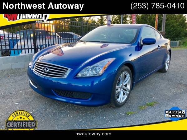 2008 INFINITI G37 COUPE 2DR JOURNEY FINANCING-TRADE-BAD CREDIT for sale in PUYALLUP, WA