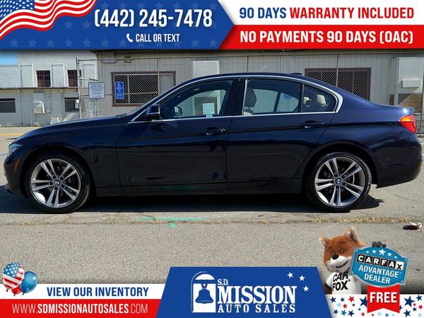 2017 BMW 3 Series FOR ONLY 360/mo! - - by dealer for sale in Vista, CA – photo 7