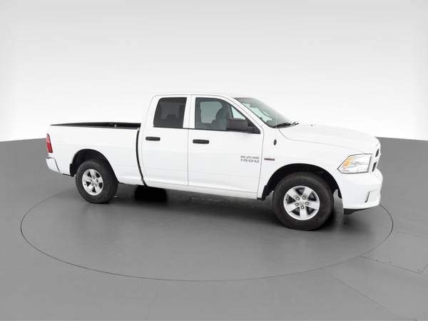 2017 Ram 1500 Quad Cab Express Pickup 4D 6 1/3 ft pickup White - -... for sale in Covington, OH – photo 14