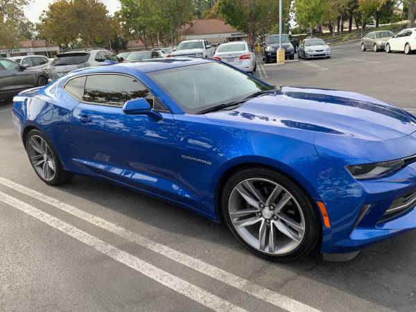 Metallic blue 2016 Chevy Camaro RS for sale in Thousand Oaks, CA – photo 3