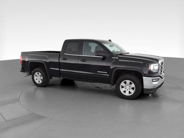 2018 GMC Sierra 1500 Double Cab SLE Pickup 4D 6 1/2 ft pickup Black... for sale in Knoxville, TN – photo 14