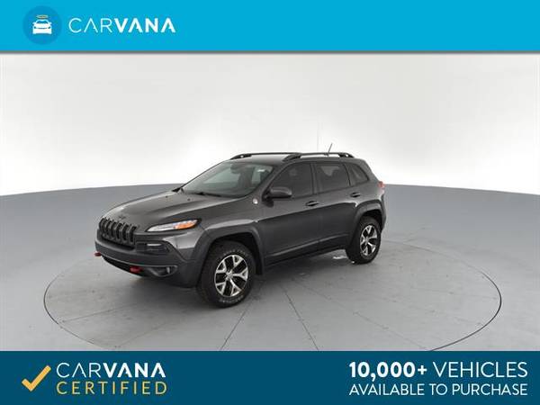 2014 Jeep Cherokee TrailHawk Sport Utility 4D suv Gray - FINANCE for sale in Arlington, District Of Columbia – photo 6