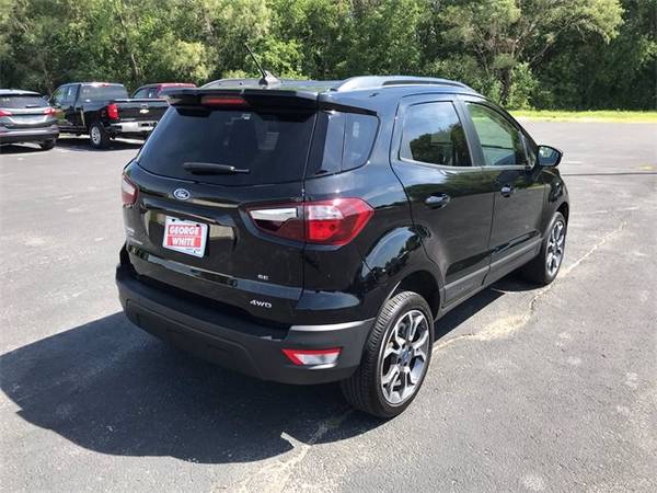 2019 Ford EcoSport SES suv Black - - by dealer for sale in Ames, IA – photo 3