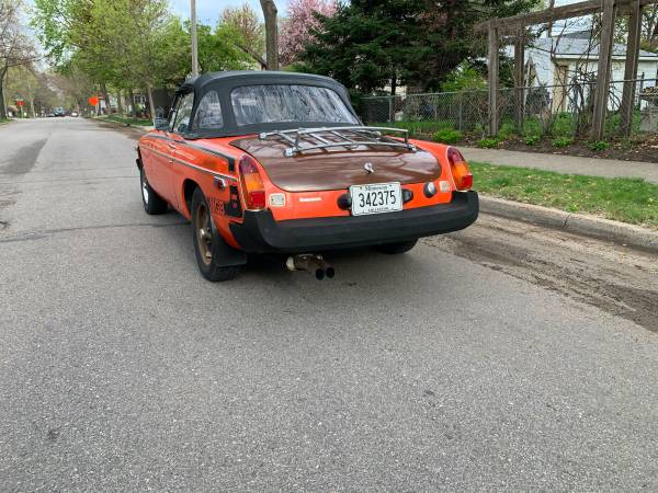 1978 MGB Convertible Mk IV - 21, 502 miles - make offer - cars & for sale in Saint Paul, MN – photo 4