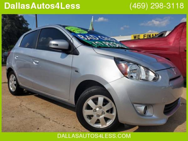 2015 Mitsubishi MIRAGE DE * In House Financing / Buy Here Pay Here for sale in Garland, TX
