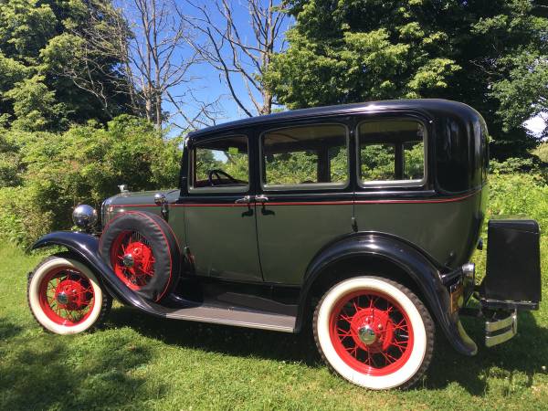 1931 Model A Ford Slant Windshield Town Sedan for sale in Southampton, NY – photo 2