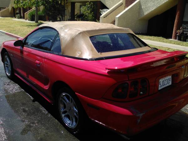 1998 mustang GT convertible automatic for sale in Indio, CA – photo 8