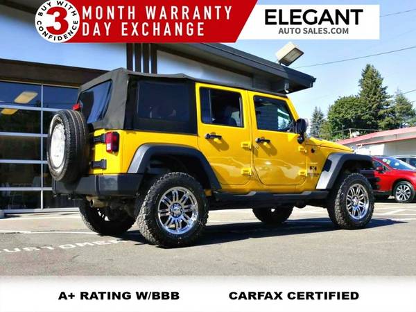 2009 Jeep Wrangler Unlimited SUPER CLEAN LOW MILES 4X4 V6 AUTOMATIC SU for sale in Beaverton, OR – photo 8