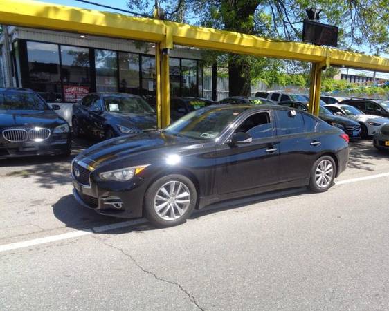 2014 INFINITI Q50 4dr Sdn Premium AWD 69 PER WEEK YOU OWN IT! for sale in Elmont, NY – photo 4