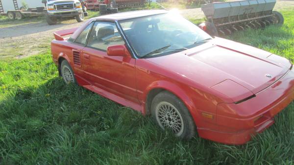 1989 Red Toyota MR2 for sale in Osakis, MN – photo 3