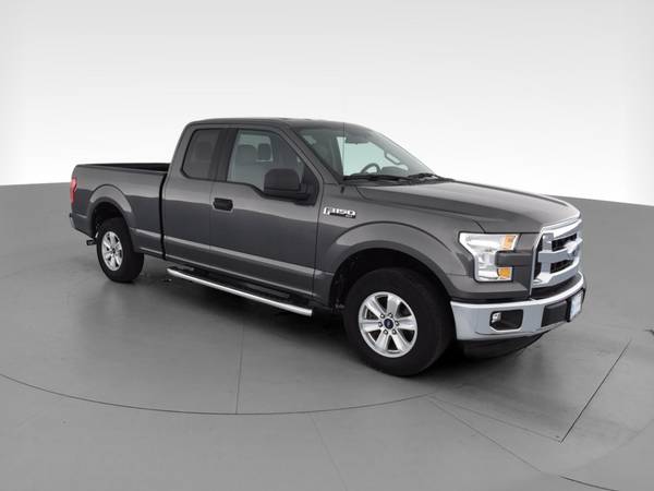 2017 Ford F150 Super Cab XLT Pickup 4D 6 1/2 ft pickup Gray -... for sale in Indianapolis, IN – photo 15