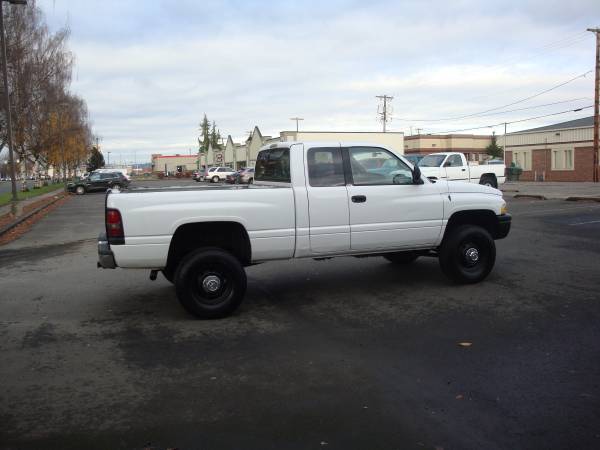 2001 DODGE RAM 2500 QUAD DOOR SHORTBOX 4X4 5.9 GAS V8 AUTO LEATHER... for sale in LONGVIEW WA 98632, OR – photo 7