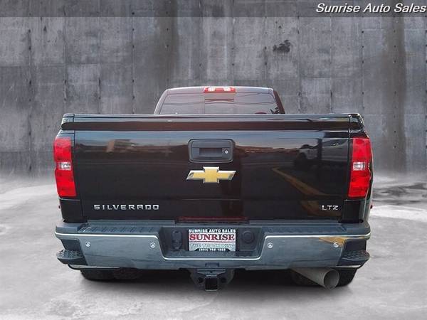 2015 Chevrolet Silverado 3500 Diesel 4x4 4WD Chevy LTZ Truck - cars... for sale in Milwaukie, MT – photo 6