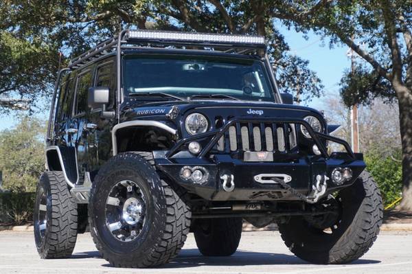 2014 Jeep Wrangler Unlimited Rubicon LIFTED 37inch Tires 6 for sale in Austin, TX – photo 2