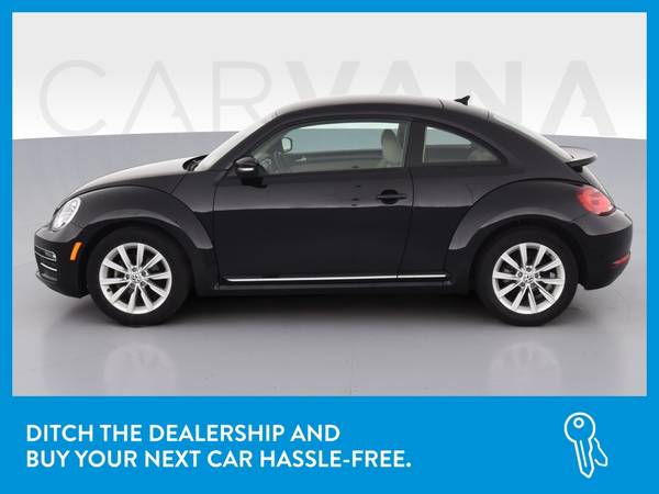 2017 VW Volkswagen Beetle 1 8T SE Hatchback 2D hatchback Black for sale in Washington, District Of Columbia – photo 4