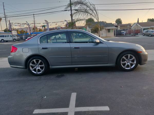 2005 Infiniti G35 AUTOMATIC - CLEAN TITLE - LOW MILES - SMOGGED -... for sale in Corona, CA – photo 4