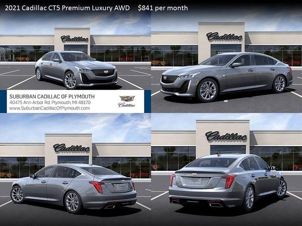 2021 Cadillac CT5 CT 5 CT-5 Premium Luxury AWD FOR ONLY 852/mo! for sale in Plymouth, MI – photo 17
