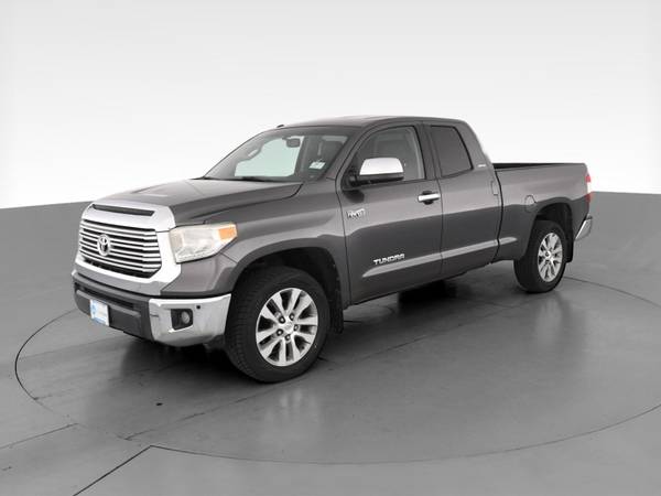 2014 Toyota Tundra Double Cab Limited Pickup 4D 6 1/2 ft pickup Gray... for sale in Atlanta, CT – photo 3