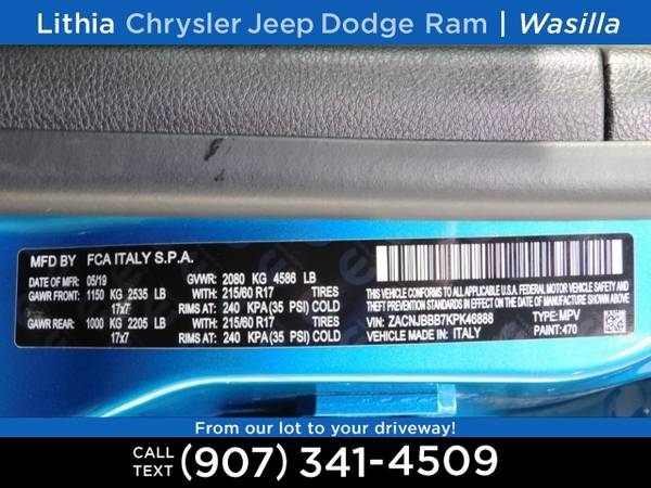 2019 Jeep Renegade Altitude 4x4 - cars & trucks - by dealer -... for sale in Wasilla, AK – photo 10
