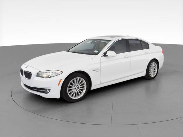 2012 BMW 5 Series 535i xDrive Sedan 4D sedan White - FINANCE ONLINE... for sale in Indianapolis, IN – photo 3