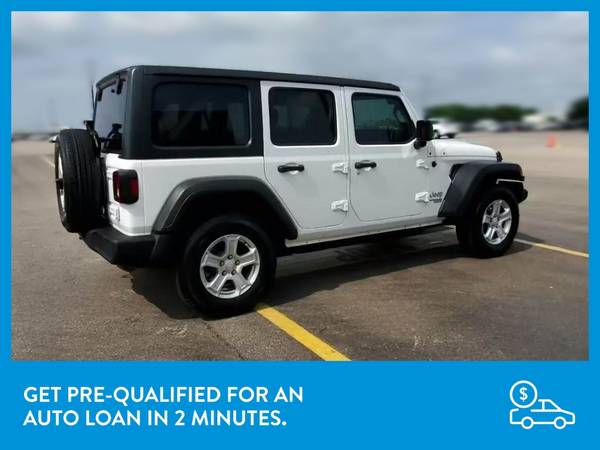 2019 Jeep Wrangler Unlimited Sport S Sport Utility 4D suv White for sale in Oakland, CA – photo 9
