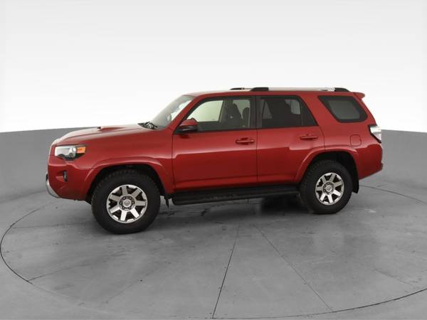 2015 Toyota 4Runner Trail Sport Utility 4D suv Red - FINANCE ONLINE... for sale in Ronkonkoma, NY – photo 4