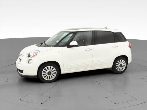 2014 FIAT 500L Easy Hatchback 4D hatchback White - FINANCE ONLINE -... for sale in Indianapolis, IN – photo 4