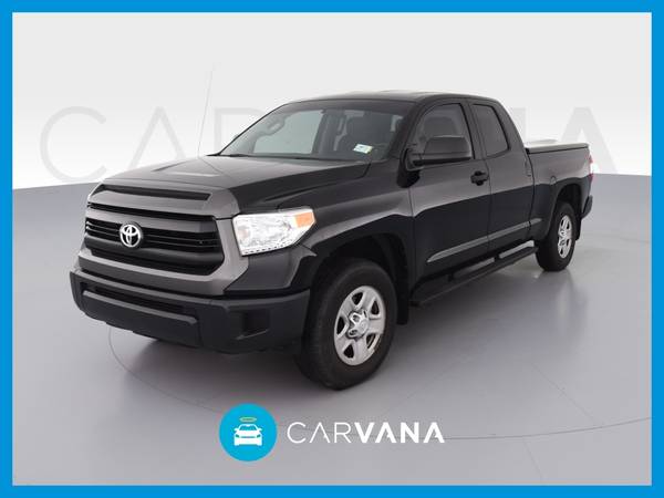 2016 Toyota Tundra Double Cab SR Pickup 4D 6 1/2 ft pickup Black for sale in Champaign, IL