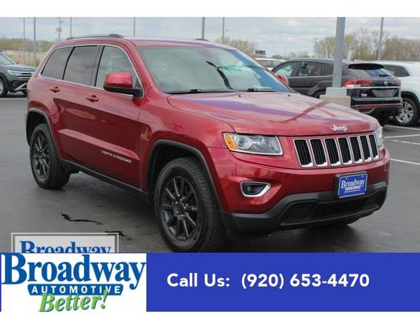 2014 Jeep Grand Cherokee SUV Laredo - Jeep Deep Cherry Red Crystal for sale in Green Bay, WI