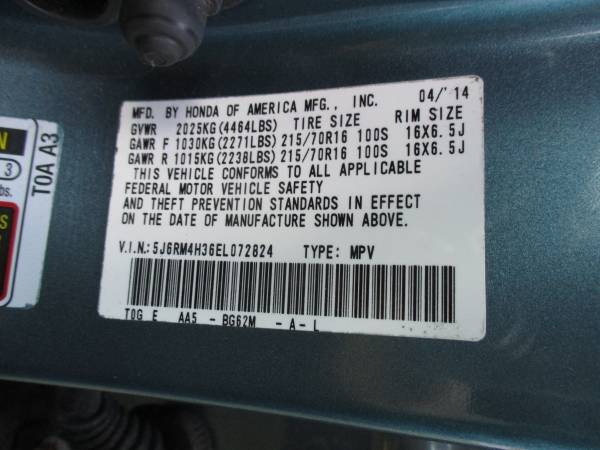 2014 Honda CR-V LX AWD 4D Sport Utility for sale in Ravenna, OH – photo 23