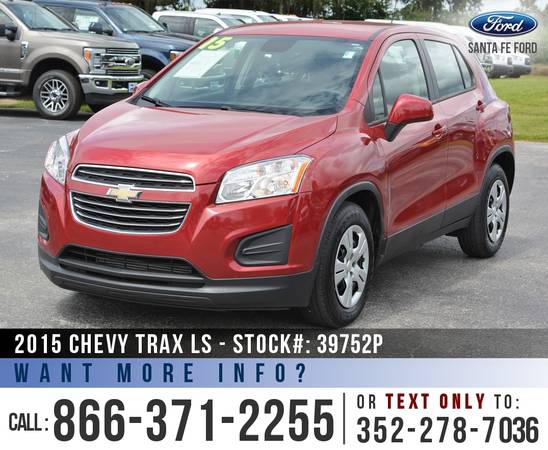 *** 2015 Chevy Trax LS SUV *** Touchscreen - Camera - Bluetooth for sale in Alachua, GA – photo 3