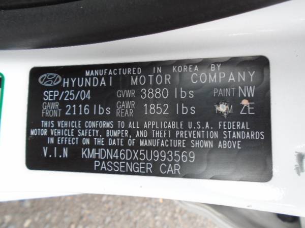 2005 Hyundai Elantra GLS Sedan 4Dr Automatic 127K for sale in Portland, OR – photo 9