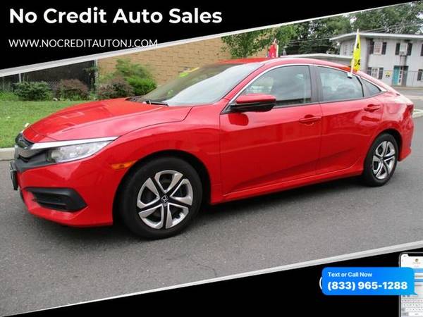 2016 Honda Civic LX 4dr Sedan CVT $999 DOWN for sale in Trenton, NJ