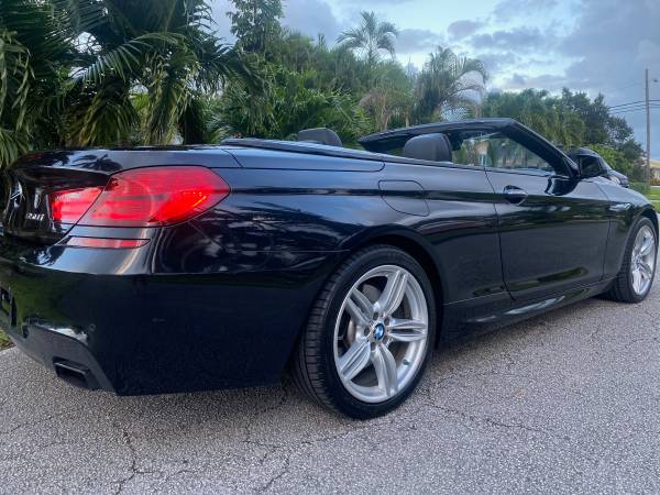 2015 BMW 650I XDRIVE CONVERTIBLE,LOADED, BLACK ON BLACK,LOOOOK!!! -... for sale in Hollywood, FL – photo 3
