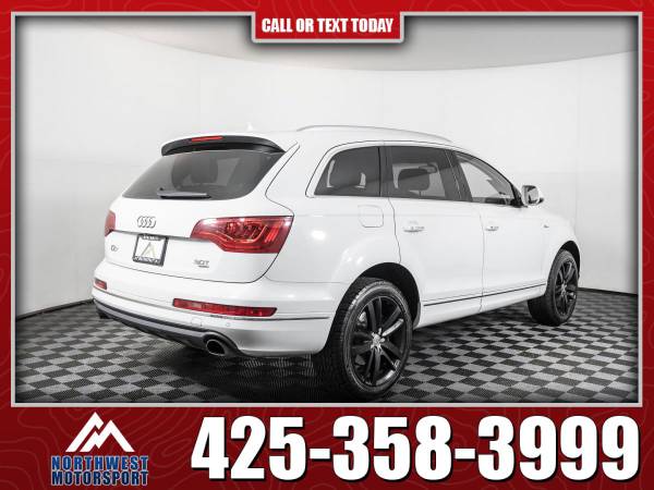2015 Audi Q7 Quattro AWD - - by dealer - vehicle for sale in Lynnwood, WA – photo 5