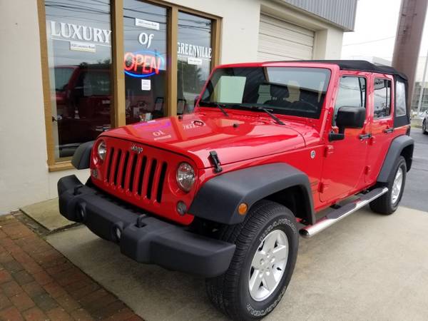 2016 Jeep Wrangler Unlimited Sport 4WD - - by dealer for sale in Greenville, NC – photo 2
