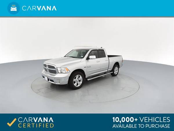 2017 Ram 1500 Quad Cab Big Horn Pickup 4D 6 1/3 ft pickup Silver - for sale in Louisville, KY – photo 6