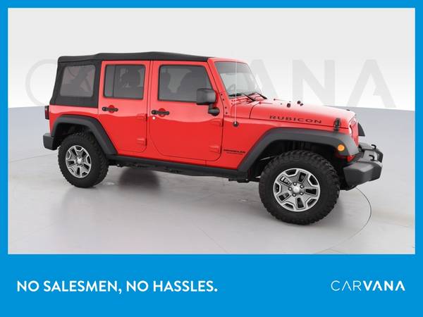 2017 Jeep Wrangler Unlimited Rubicon Sport Utility 4D suv Red for sale in Akron, OH – photo 11