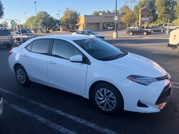 2017 Corolla (white) for sale in Riverside, CA – photo 2