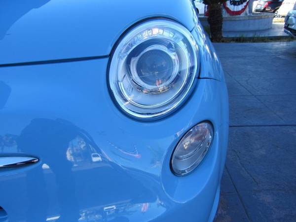 2017 FIAT 500e hatchback Celeste Blu (Retro Light Blue) - cars &... for sale in San Diego, CA – photo 15