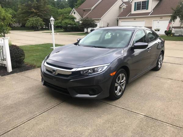 2017 HONDA CIVIC LX super clean, priced low to sell for sale in Cleveland, PA – photo 2