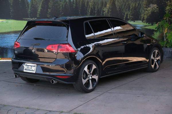 2017 VW Volkswagen Golf GTI S hatchback Deep Black Pearl - cars & for sale in Glendale, CA – photo 6