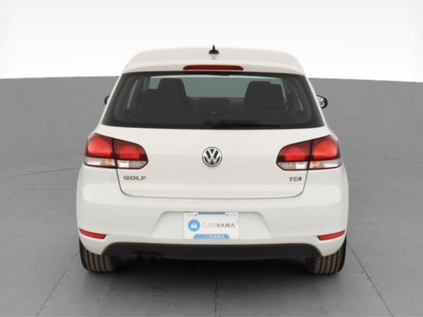 2012 VW Volkswagen Golf TDI Hatchback 4D hatchback White - FINANCE -... for sale in Springfield, MA – photo 9