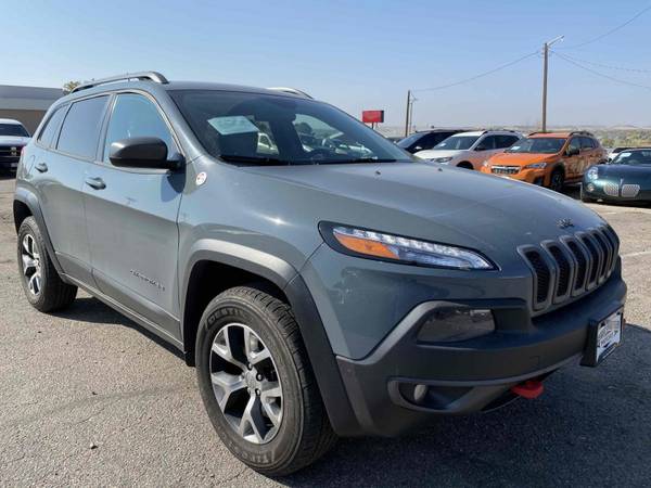 2014 Jeep Cherokee Trailhawk with - cars & trucks - by dealer -... for sale in Castle Rock, CO – photo 2