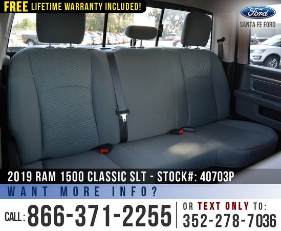 *** 2019 RAM 1500 CLASSIC SLT *** Bedliner - Camera - Cruise Control... for sale in Alachua, GA – photo 19