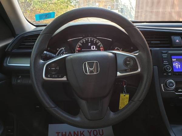2017 Honda Civic LX Sedan 44K Auto, AC, USB, Bluetooth, Backup... for sale in Belmont, VT – photo 15