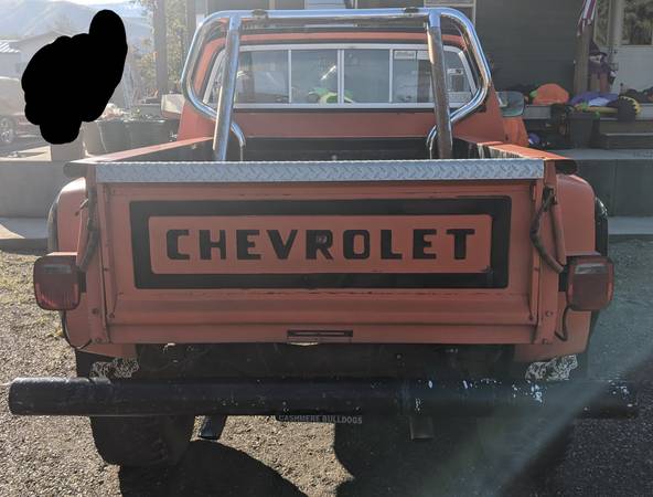 1978 Chevy K10 Stepside - cars & trucks - by owner - vehicle... for sale in Wenatchee, WA – photo 5