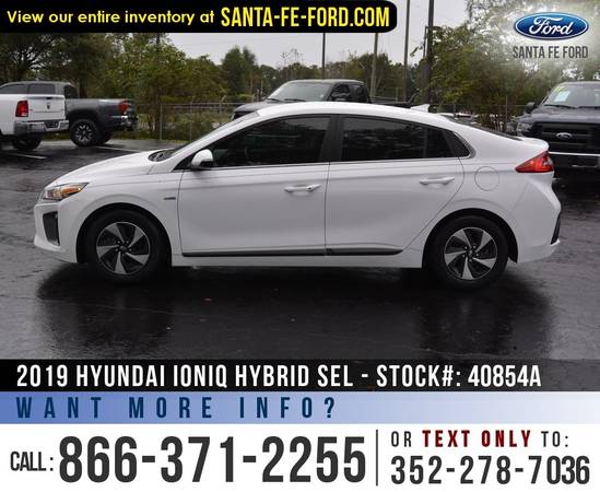 2019 Hyundai Ioniq Hybrid SEL Camera - Cruise - Push To for sale in Alachua, FL – photo 4