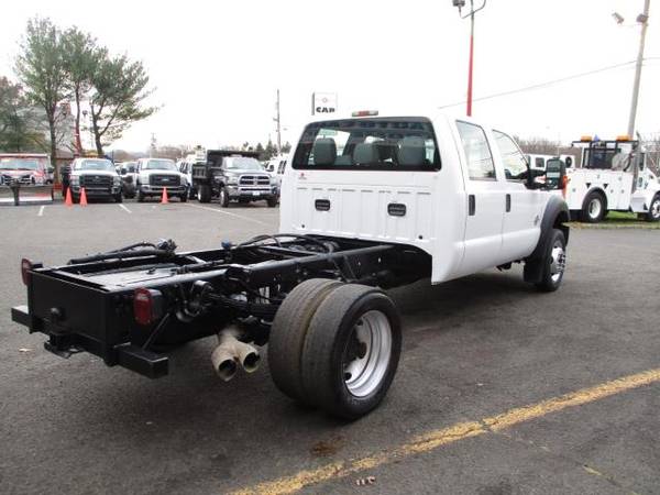 2011 Ford Super Duty F-450 DRW CREW CAB * DIESEL 67K * CAB CHASSIS -... for sale in south amboy, LA – photo 4