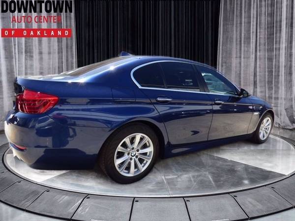 2016 BMW 5 Series 528i sedan Blue Metallic - - by for sale in Oakland, CA – photo 3